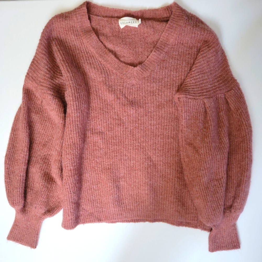 Dreamers dusty rose sweater